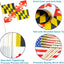 Banderas de mano Maryland poste madera 12 pzas