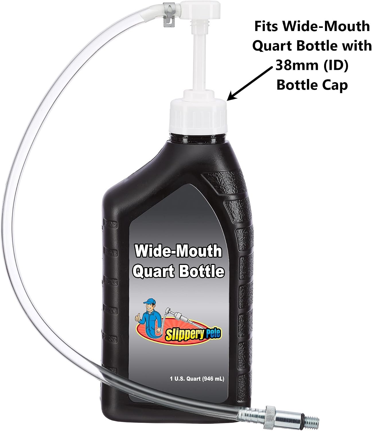 Bomba aceite engranajes 1qt boca ancha con adaptadores