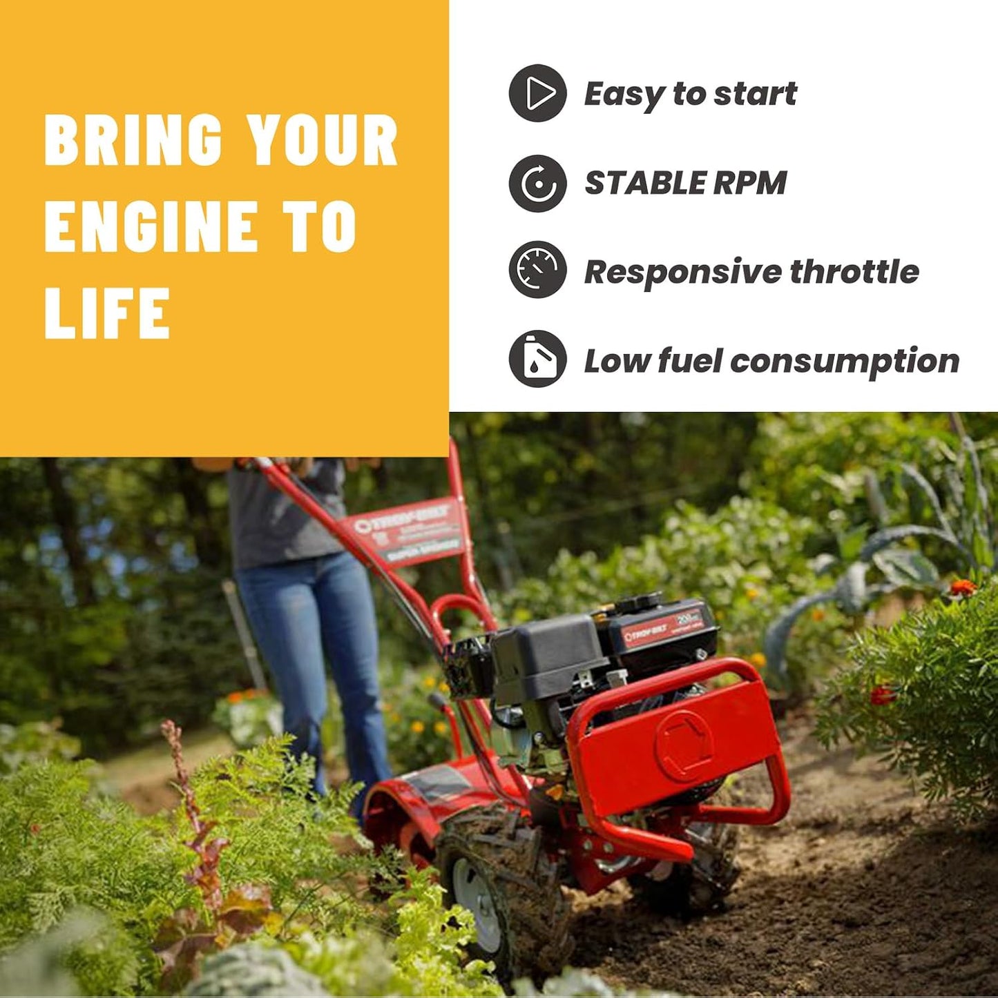 Carburador Troy Bilt Cub Cadet 208-212cc