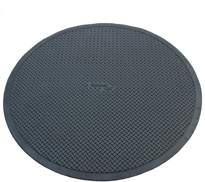 Alfombrilla goma circular 48pulg