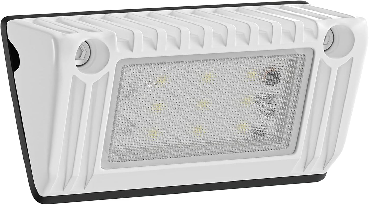 Luz porche exterior RV 12V 720lúmenes 5" blanco