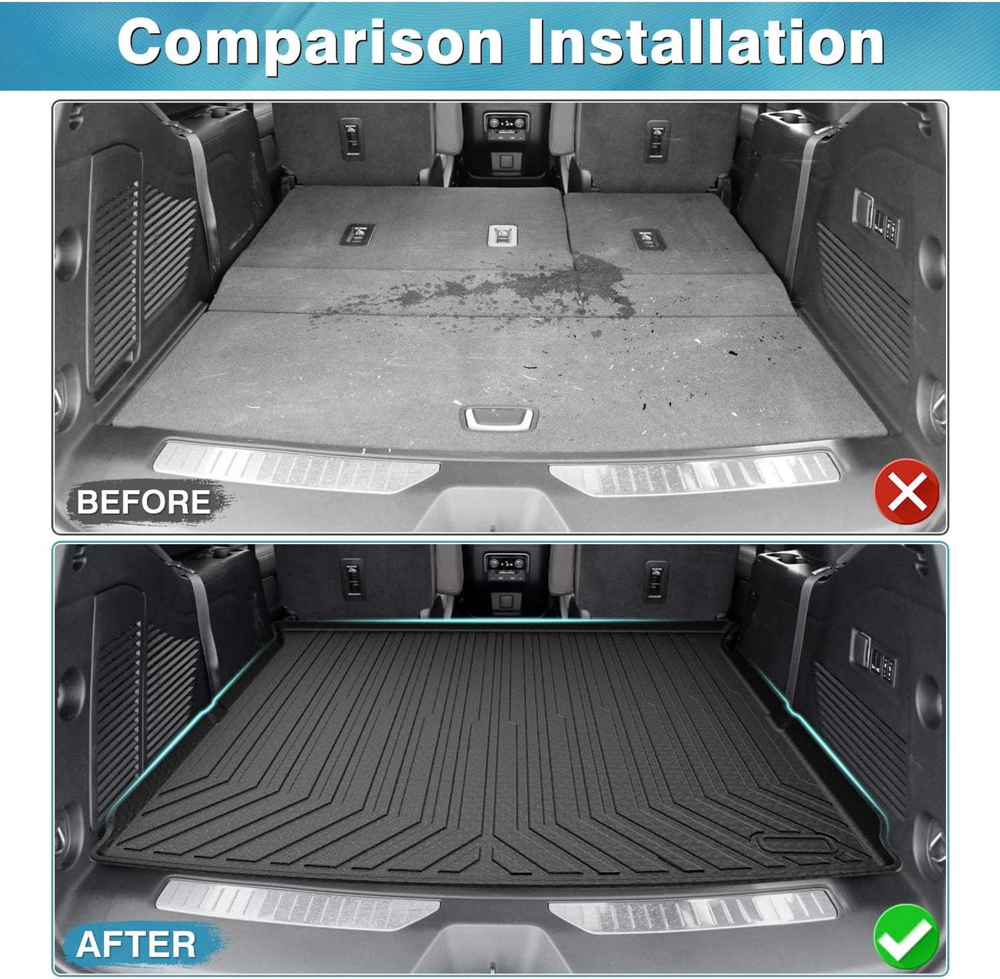 Forro carga Chevy Tahoe/GMC Yukon 21-26 negro