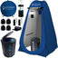 Inodoro portátil plegable XL con linterna y bolsas