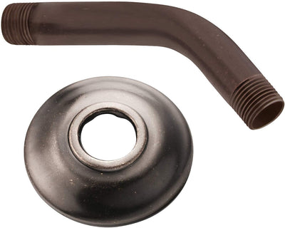 Brida repuesto brazo ducha universal 6pulg bronce aceitado