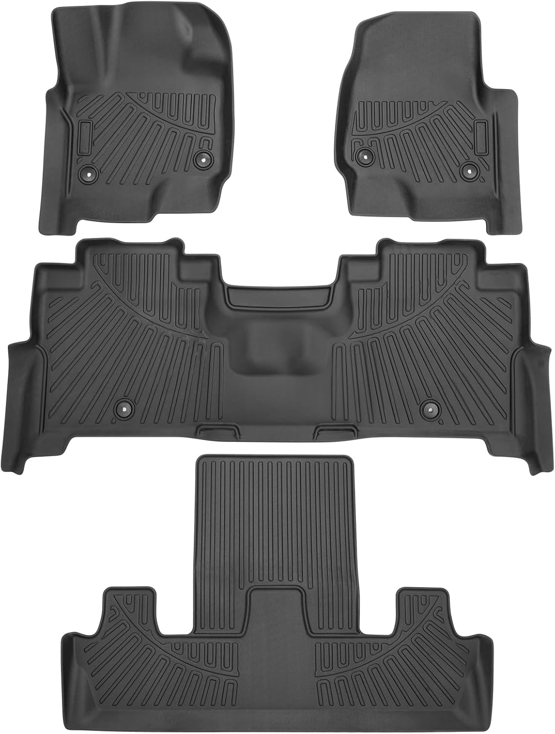 Alfombras Ford Expedition 18-24 3D termoplástico 7 asientos