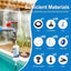 Sistema niebla patio 99pies con filtro para jardín piscina