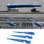 Cubiertas brazos limpiaparabrisas Jeep JL 4xe 18-25 Azul