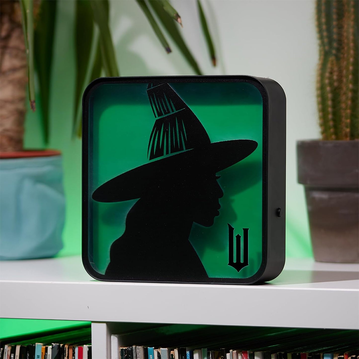 Lámpara escritorio y pared acrílico Elphaba bruja malvada