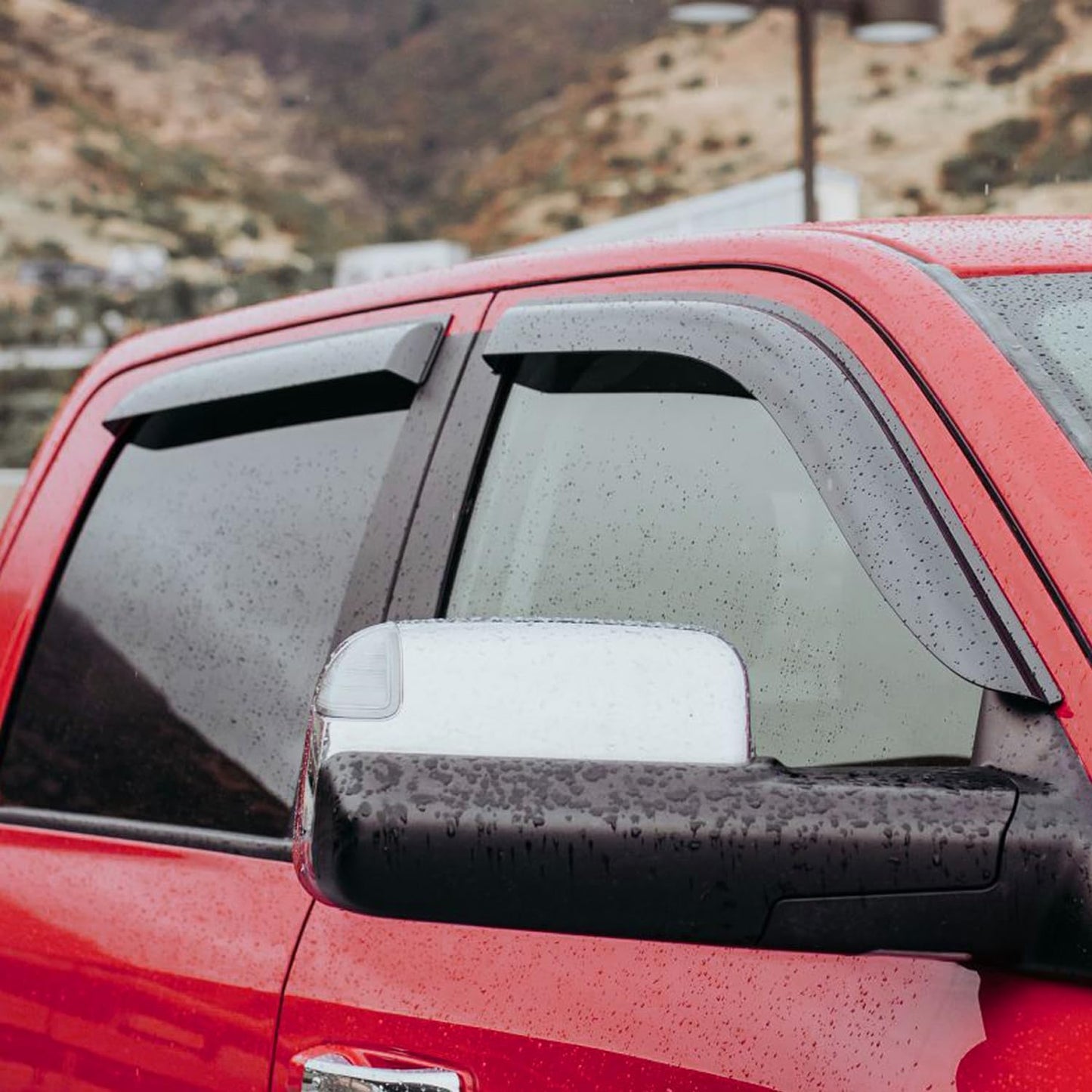 Protectores lluvia adhesivos Dodge RAM 2009-18 4 Pzas