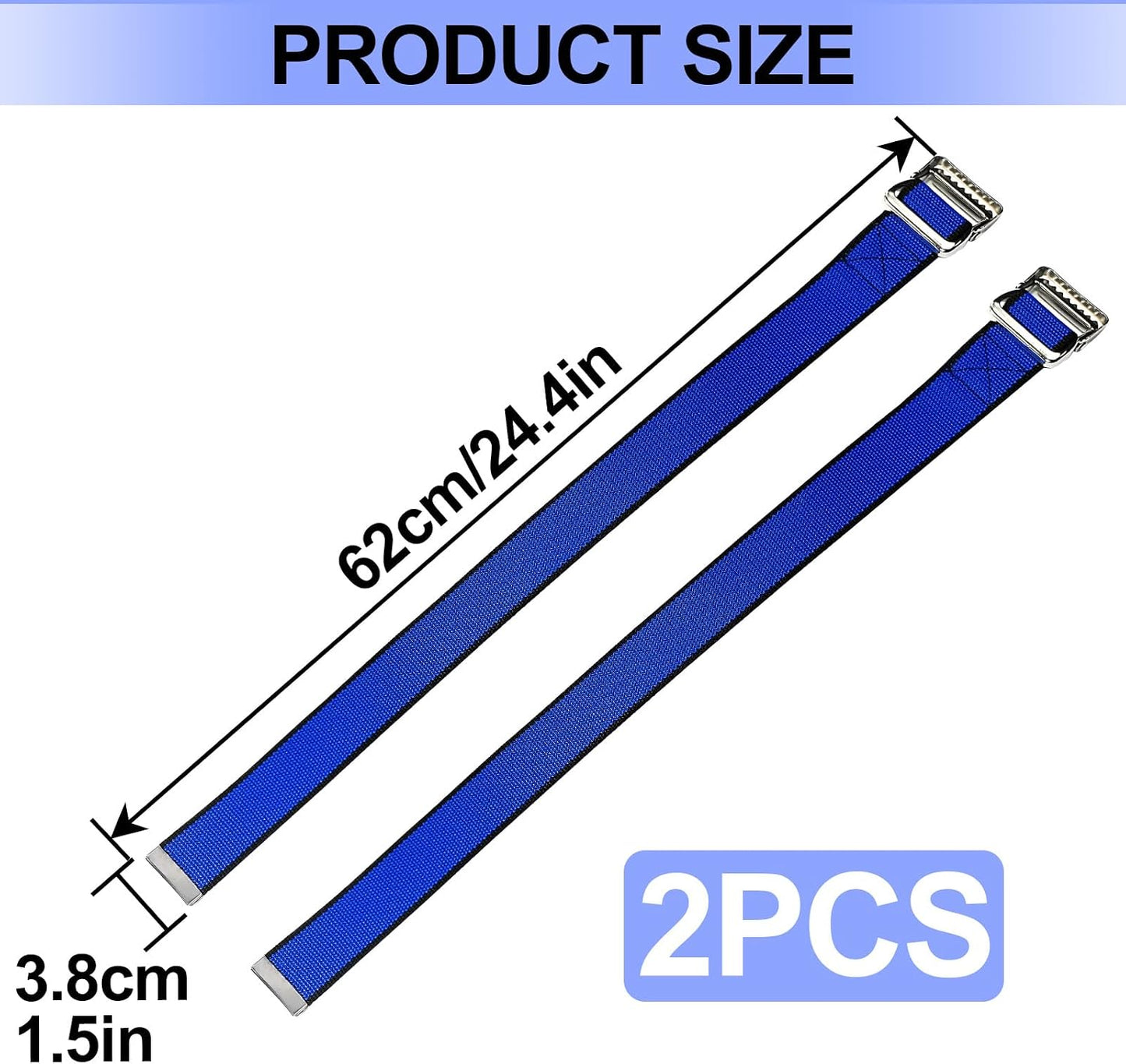 2 Pzas correas zancos ajustables para yeso y pintura