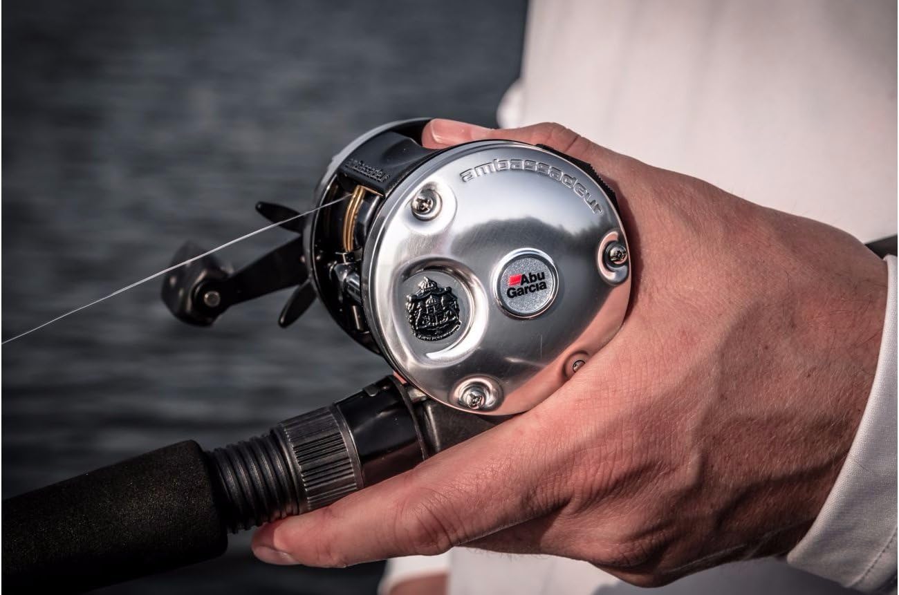 Carrete pesca redondo Ambassadeur C3 Baitcast