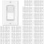 100 Interruptores Luz Pared 15A 120/277V Basculante LED