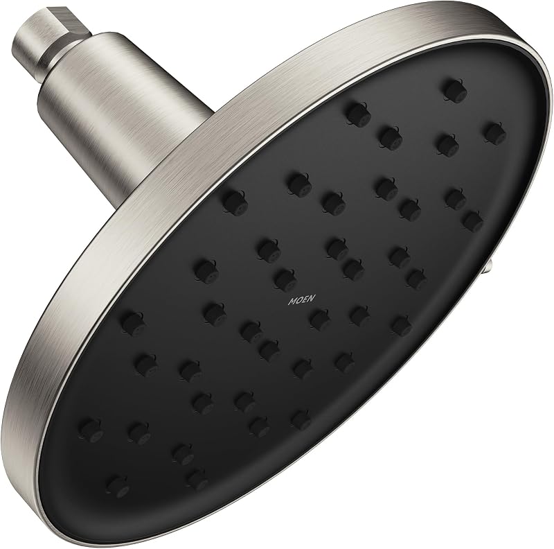 Cabezal ducha Moen Verso 9 pulg acero inox ajustable