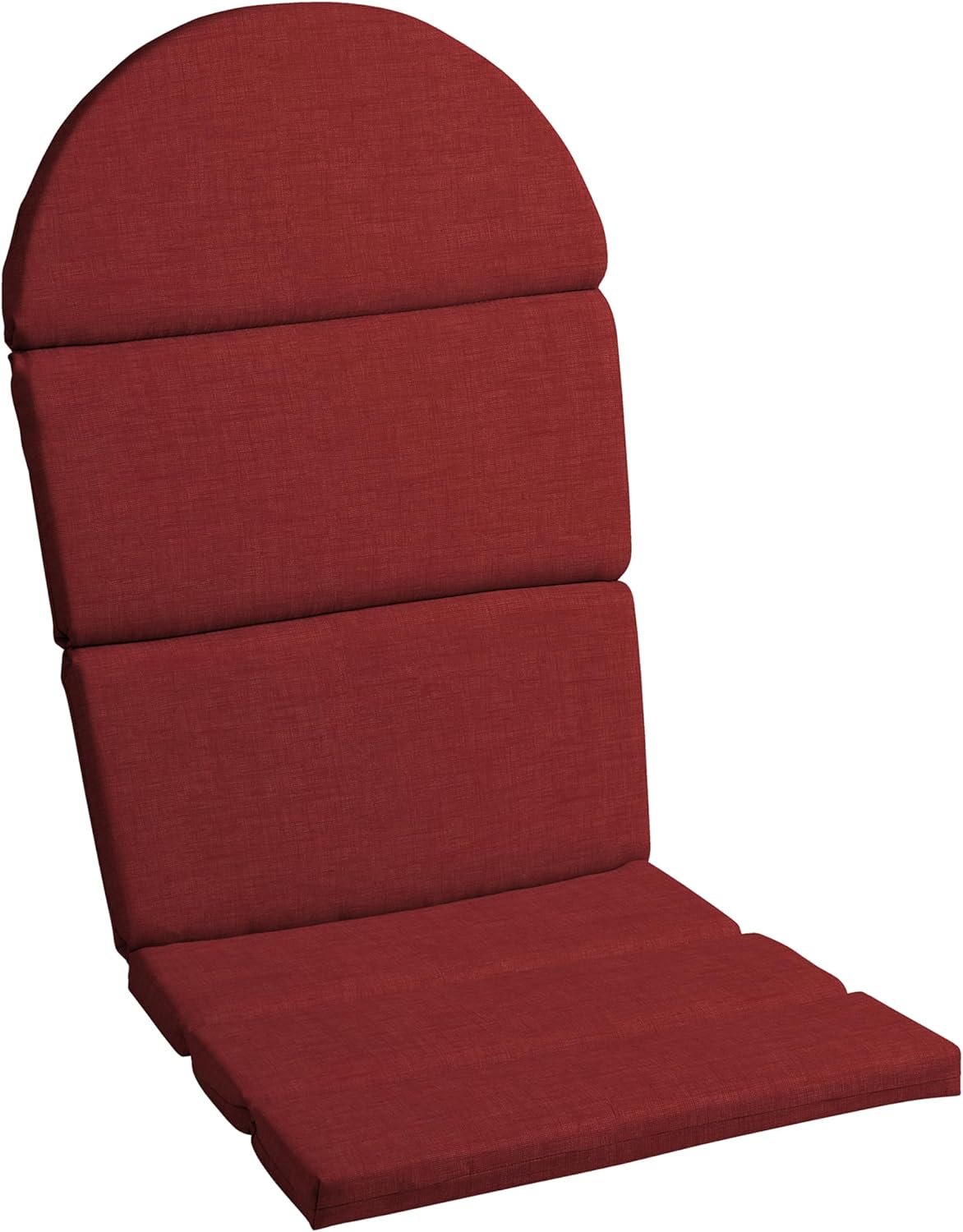 Cojín Adirondack espuma exterior 21.5x19 rojo rubí