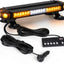 Barra luz LED estroboscópica ámbar 42 luces 16pies