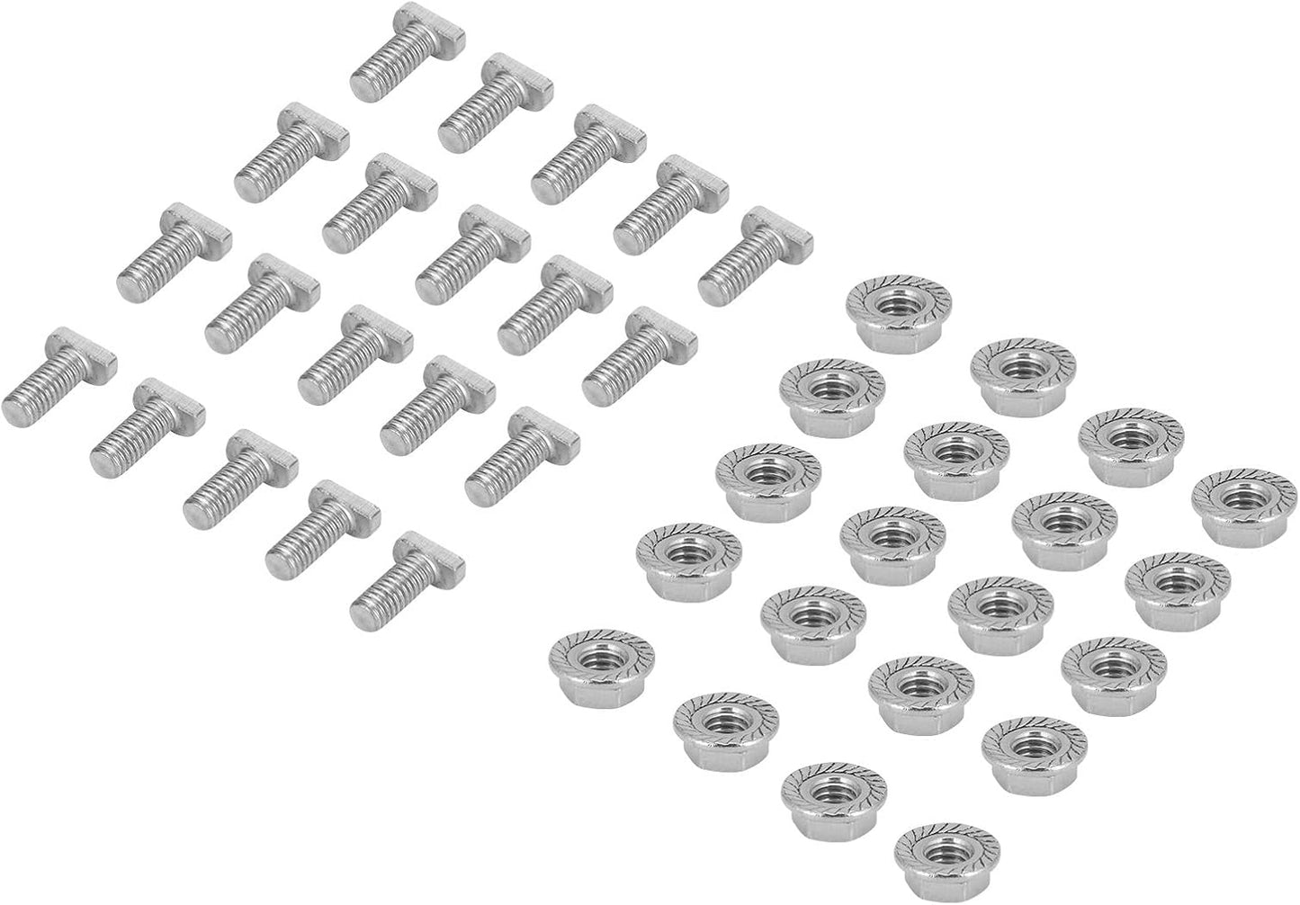 Kit accesorios TV acero inox M6 para invernadero