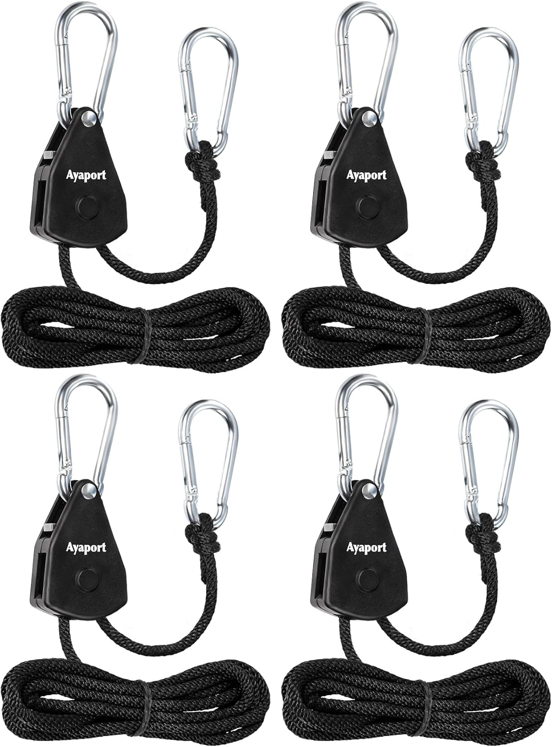Colgador cuerda ajustable para luz crecimiento y amarre kayak lona