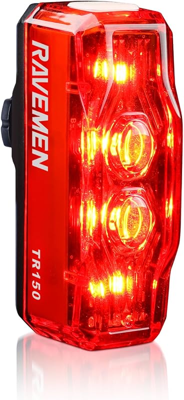 Luz trasera bicicleta TR150/TR250 280° con detección freno