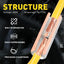 Set 100 conectores tope cobre estañado AWG 16-14 automotriz