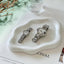 Plato cerámica joyas forma nube soporte anillo regalo dia