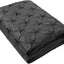 Bandera EE.UU. negra 5x8ft resistente nailon estrellas
