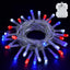 Luces 4 de Julio con temporizador 9.8pies 30led impermeables