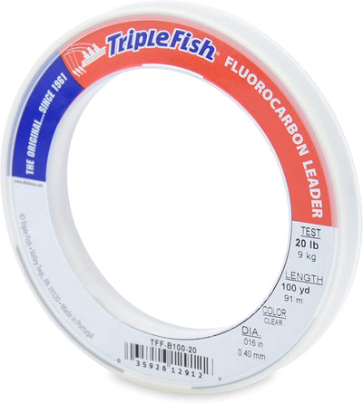 Líder fluorocarbono transparente resistente agua dulce y salada