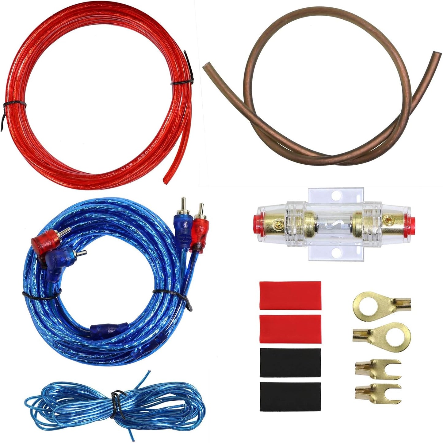 Kit cableado auto 10 pzas instalación subwoofer radio
