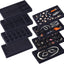 8 Pzas Organiz. cajones terciopelo soporte aretes anillos
