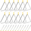 12 Triángulos Acero 6pulg Striker Percusión Banda