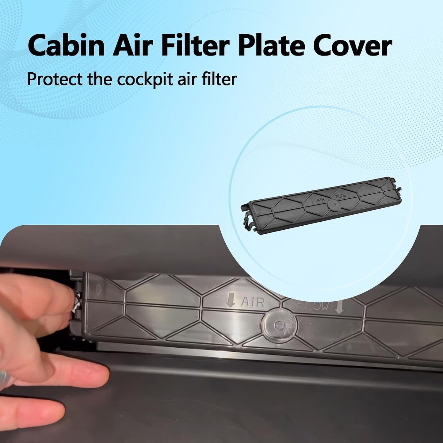 Cubierta filtro aire cabina Honda Accord 2018-2019