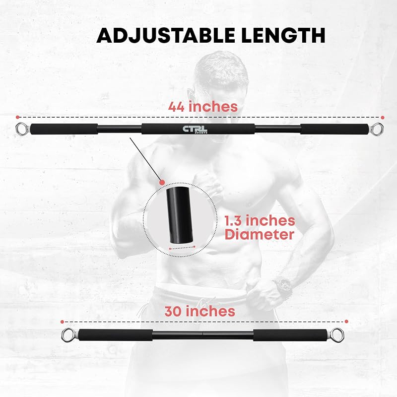 Barra ajustable para bandas de resistencia fitness