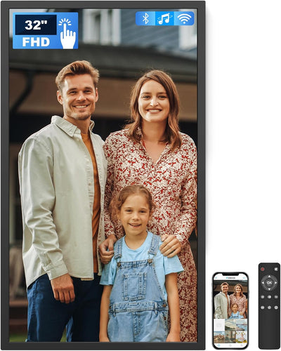 Marco fotos digital 32pulg FHD IPS WiFi 64GB tactil