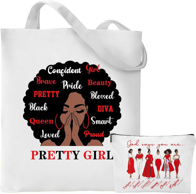 Bolsas reutilizables para mujeres y niñas, regalos de hermandad