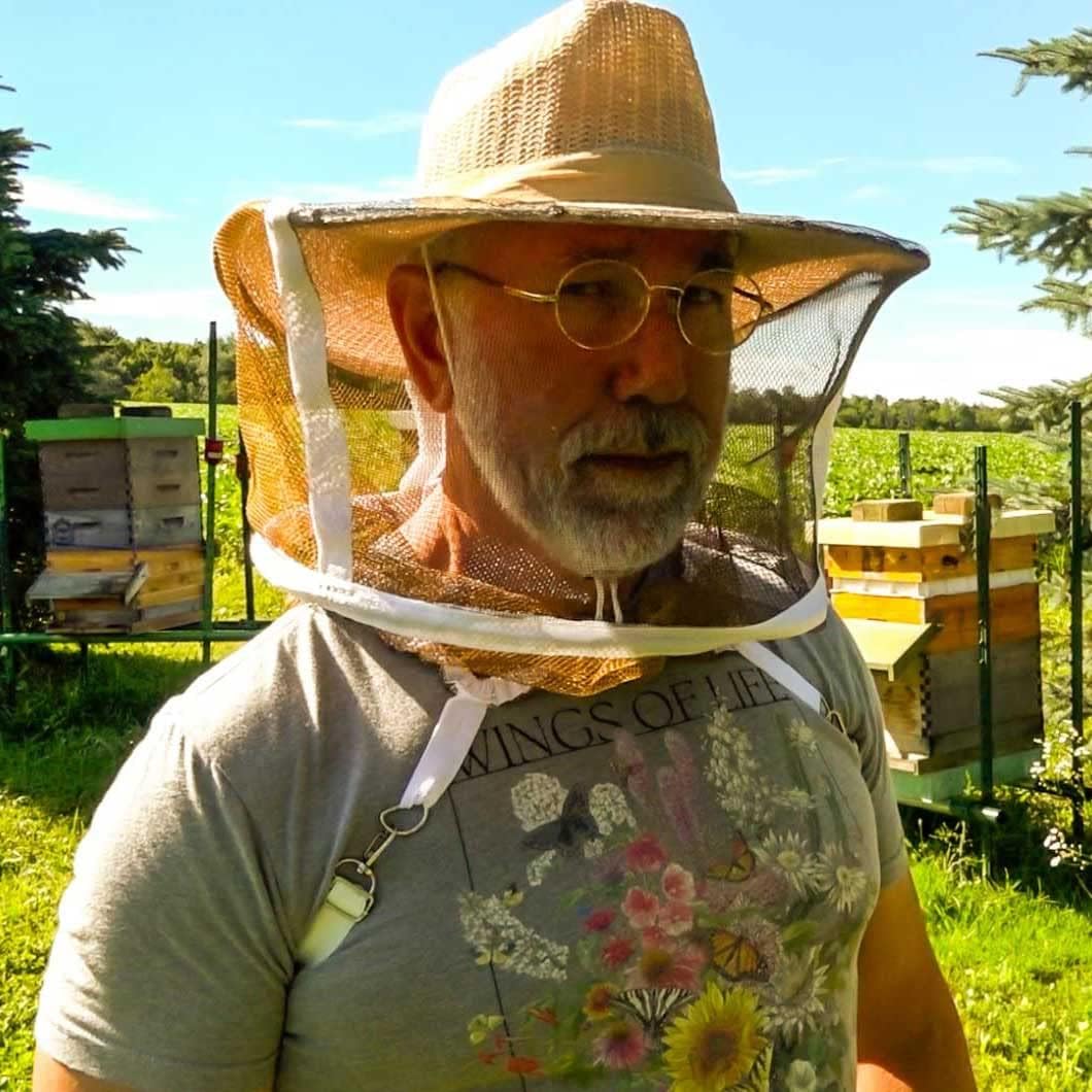 Sombrero apicultura velo correa elástica hombro