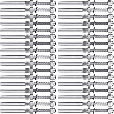 Set 50pcs herramientas acero inox para barandilla cable