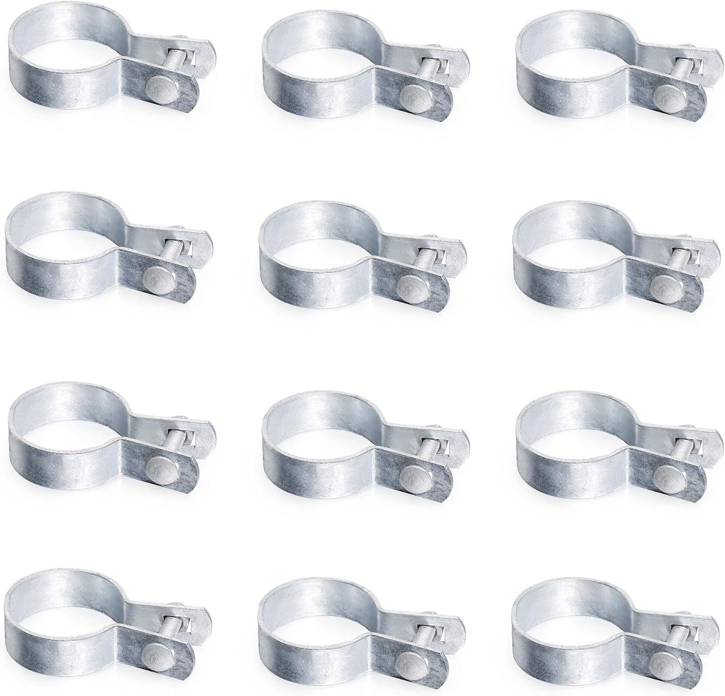 12 Bandas Cadena Acero Galvanizado 2-3/8" Puerta