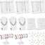 Set 22 Pzas Soporte Joyas Terciopelo