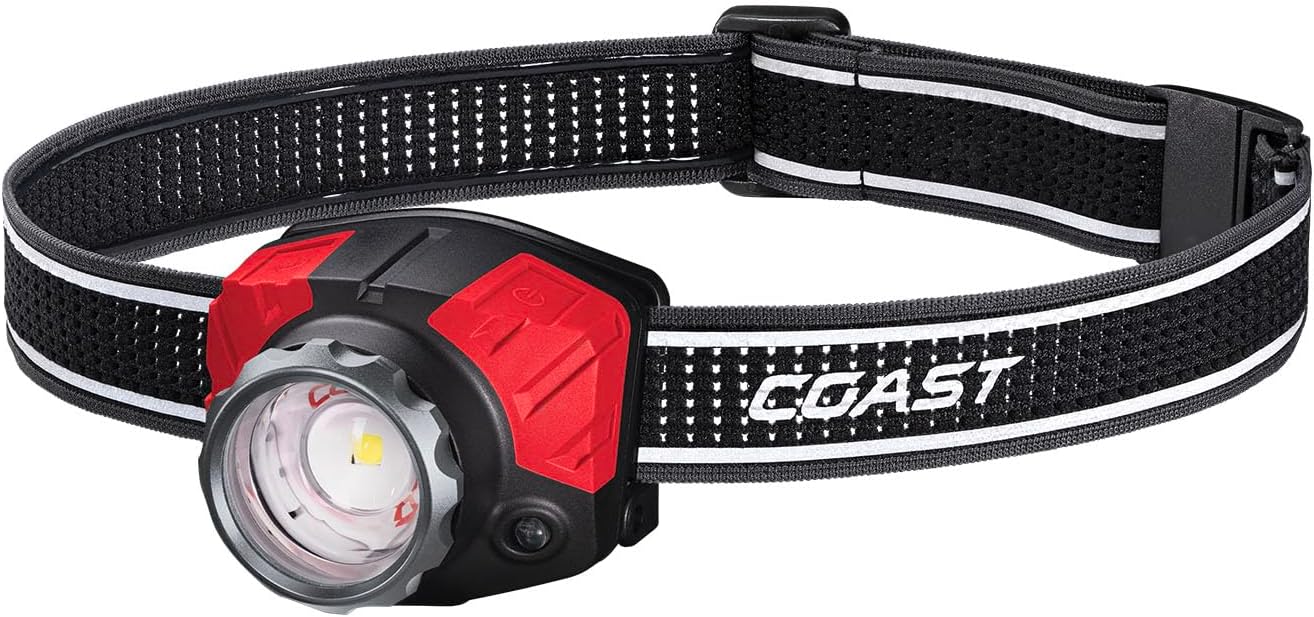 Linterna frontal LED recargable 1000 lúmenes tricolor