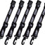 Set 5 clips negros para toldo