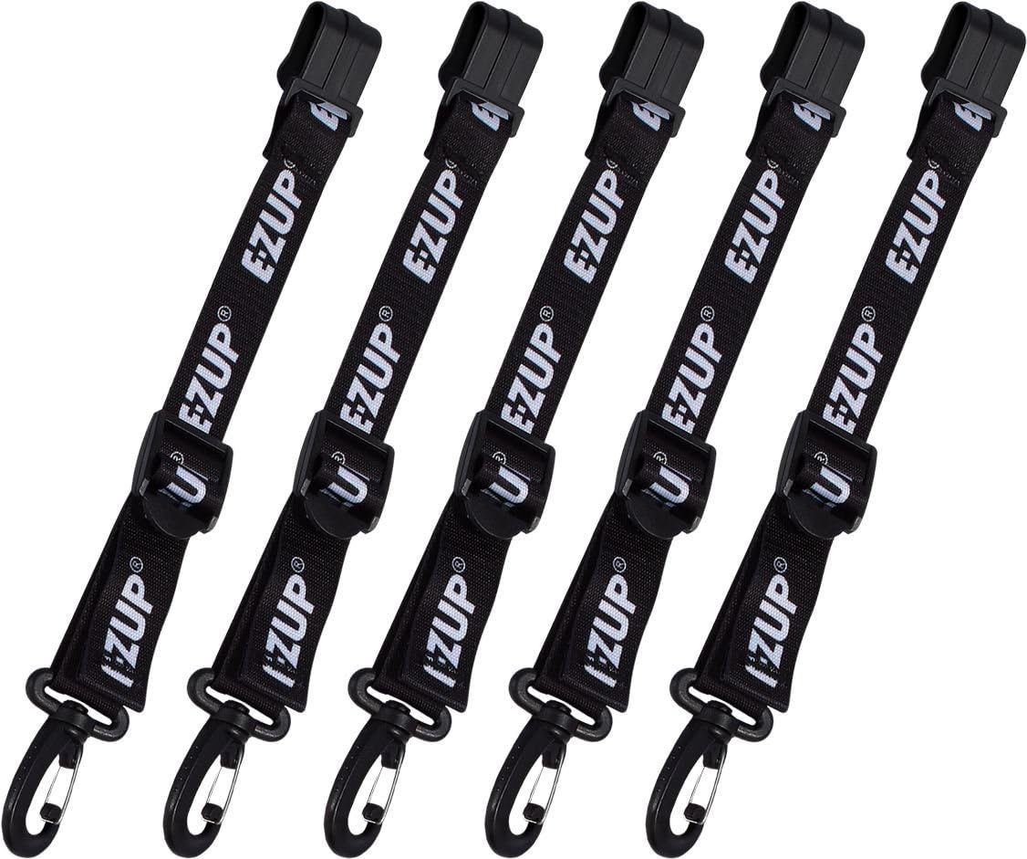 Set 5 clips negros para toldo