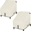 Fundas sillas patio impermeables 30x33" set 2