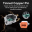 6 Conectores DT impermeables 3 pines cables 16 AWG 600V