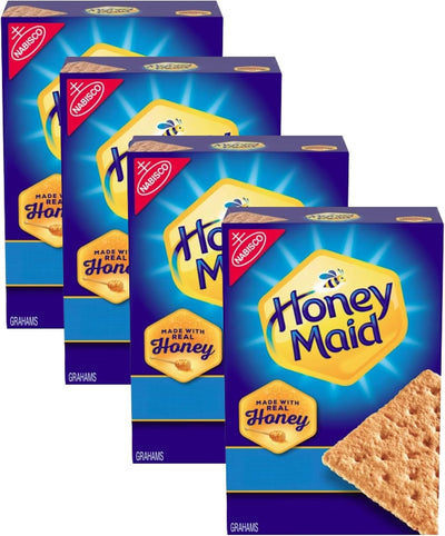Pack 4 Cajas Graham Crackers 14.4oz Bocadillo Clásico