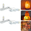Pack 2 Cables LED C7 E12 Con Interruptor Encendido/Apagado
