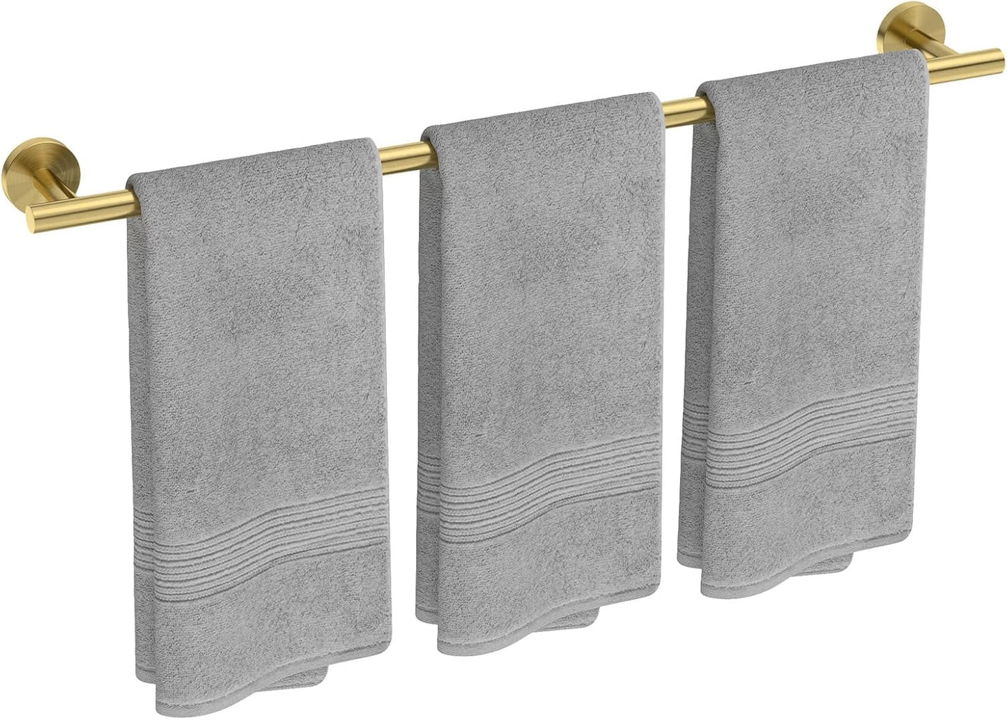 Barra toallas acero inox 30pulg para baño