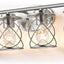 Lámpara pared moderna 4 luces para espejo cocina sala
