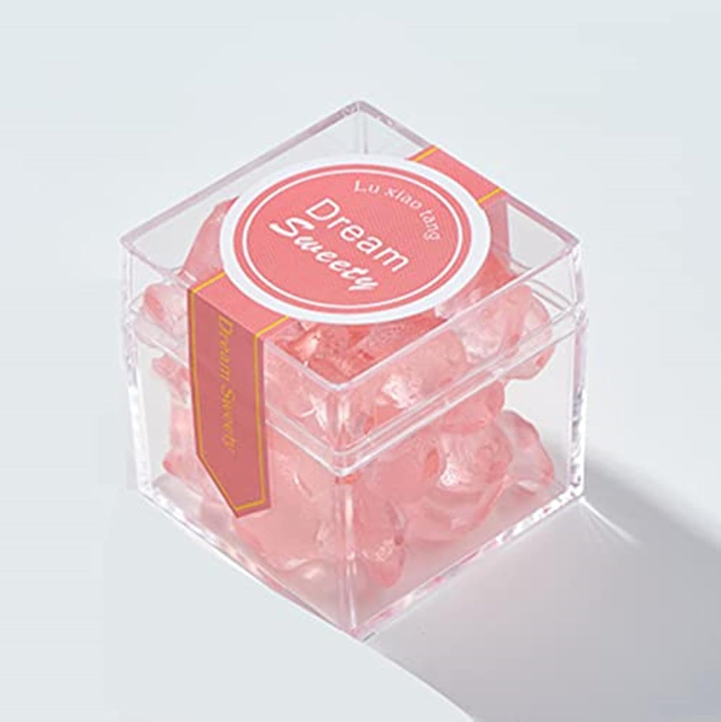 Caja acrílico transparente con tapa para joyas y regalos