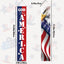 2 Pancartas Bandera Americana Día Independencia