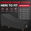 Funda silla patio impermeable 600D resistente